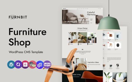 Furnbit - Home Decor And Furniture Multipurpose WordPress Elementor Theme theme free